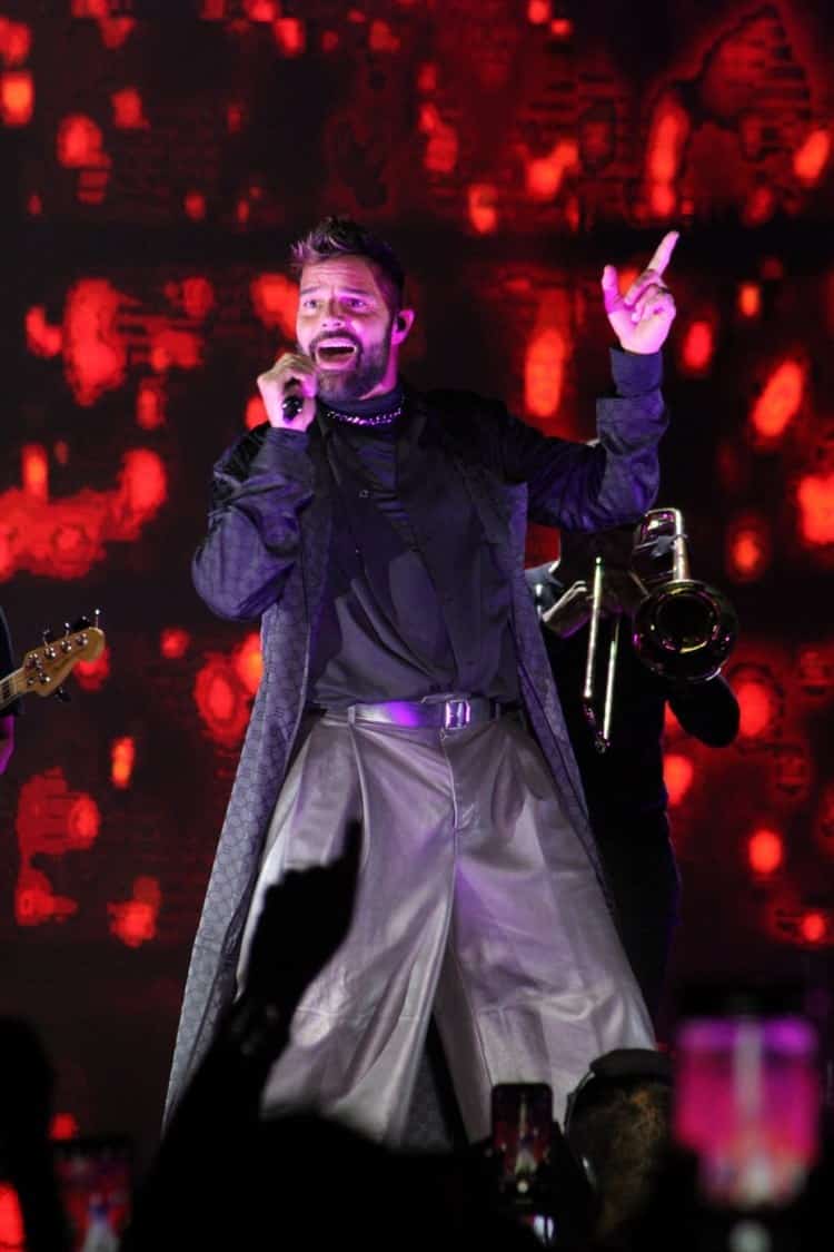 Un éxito, concierto de Ricky Martin en Veracruz