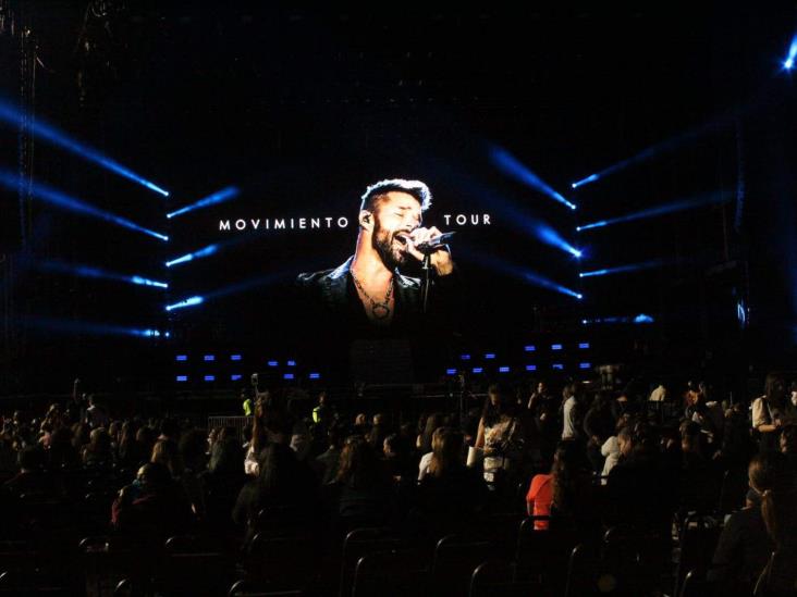 Un éxito, concierto de Ricky Martin en Veracruz