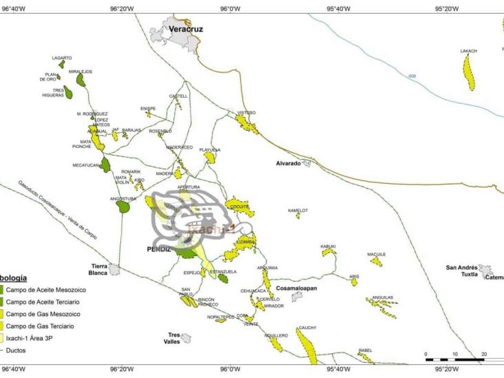 Campo Ixachi, de los mayores productores de gas: Pemex