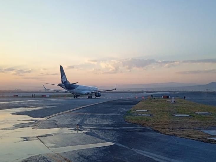 Despega primer vuelo comercial del Aeropuerto Felipe Ángeles