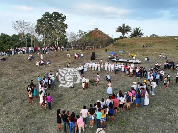 Reviven centro ceremonial de Quiamoloapan para recibir la primavera