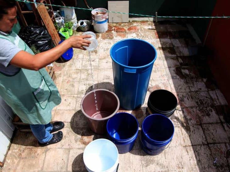 Colonias de la zona norte en Veracruz presentarán falta de agua por mantenimientos