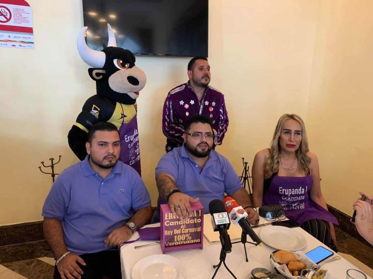 Exparticipante de Máster Chef quiere ser rey del Carnaval de Veracruz