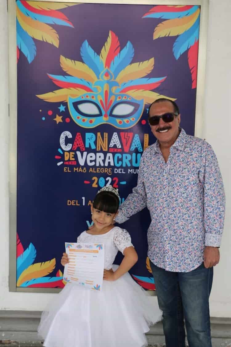 Frida se suma a la contienda para ser candidata a Reina Infantil del Carnaval 2022