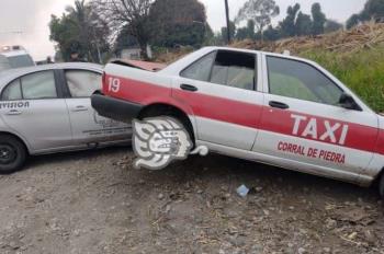 Cinco lesionados tras fuerte choque en Yanga