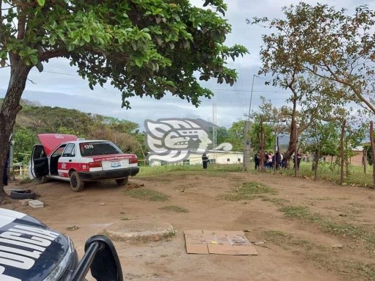 Matan a taxista y levantan a otro en San Andrés Tuxtla