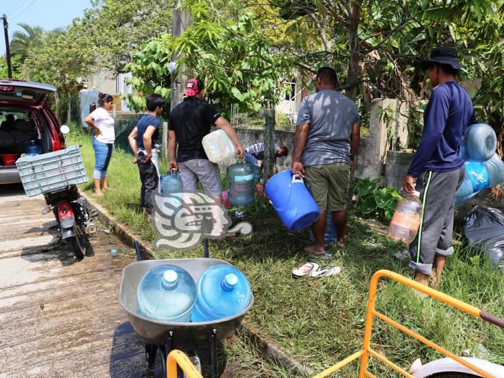 CMAS alerta sobre escasez de agua en Coatzacoalcos 