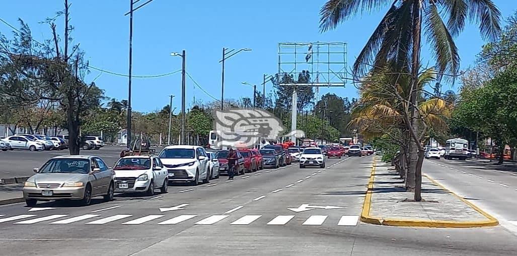 Movimiento Reivindicación Magisterial realiza caravana en Veracruz