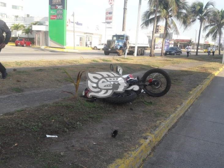 Moticiclista derrapa y muere al instante sobre avenida Ruiz Cortines