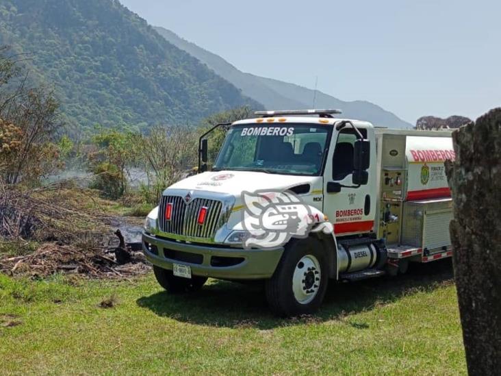 Incendio de pastizal en Rafael Delgado causa fuerte movilización