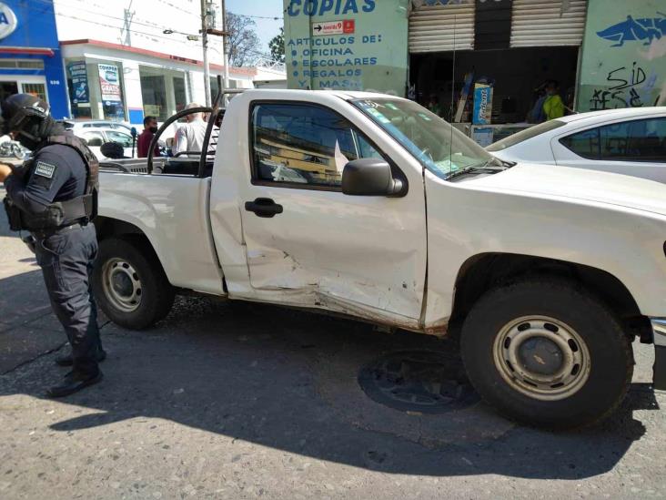 Dos heridos tras choque en calles de Córdoba