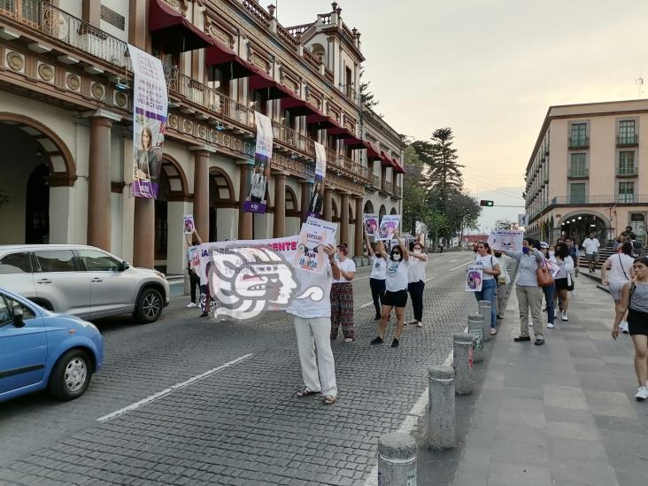 Exigen libertad de Andrea ‘N’, acusada de ser cómplice en feminicidio