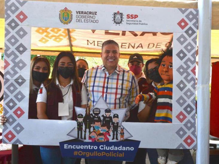 Participa SSP en Macro Feria Infantil en Xalapa