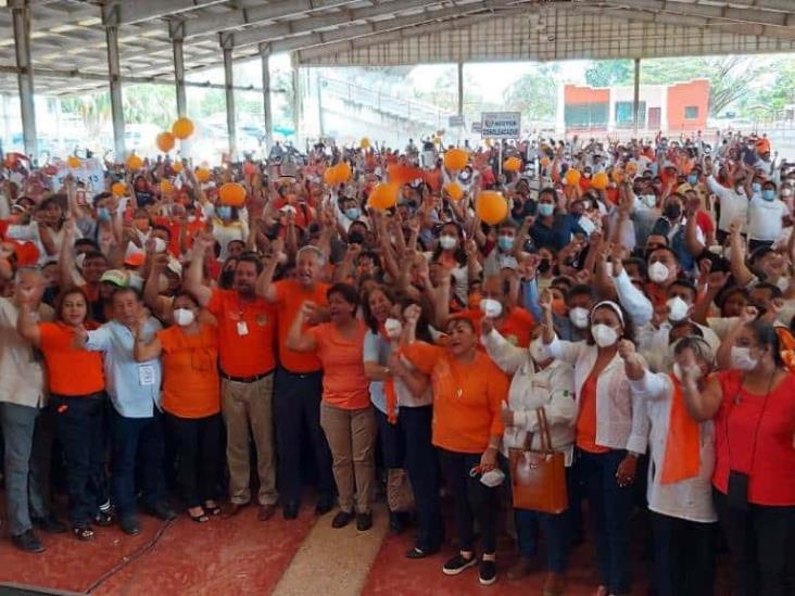 Lista la jornada electoral magisterial de la SNTE en Acayucan