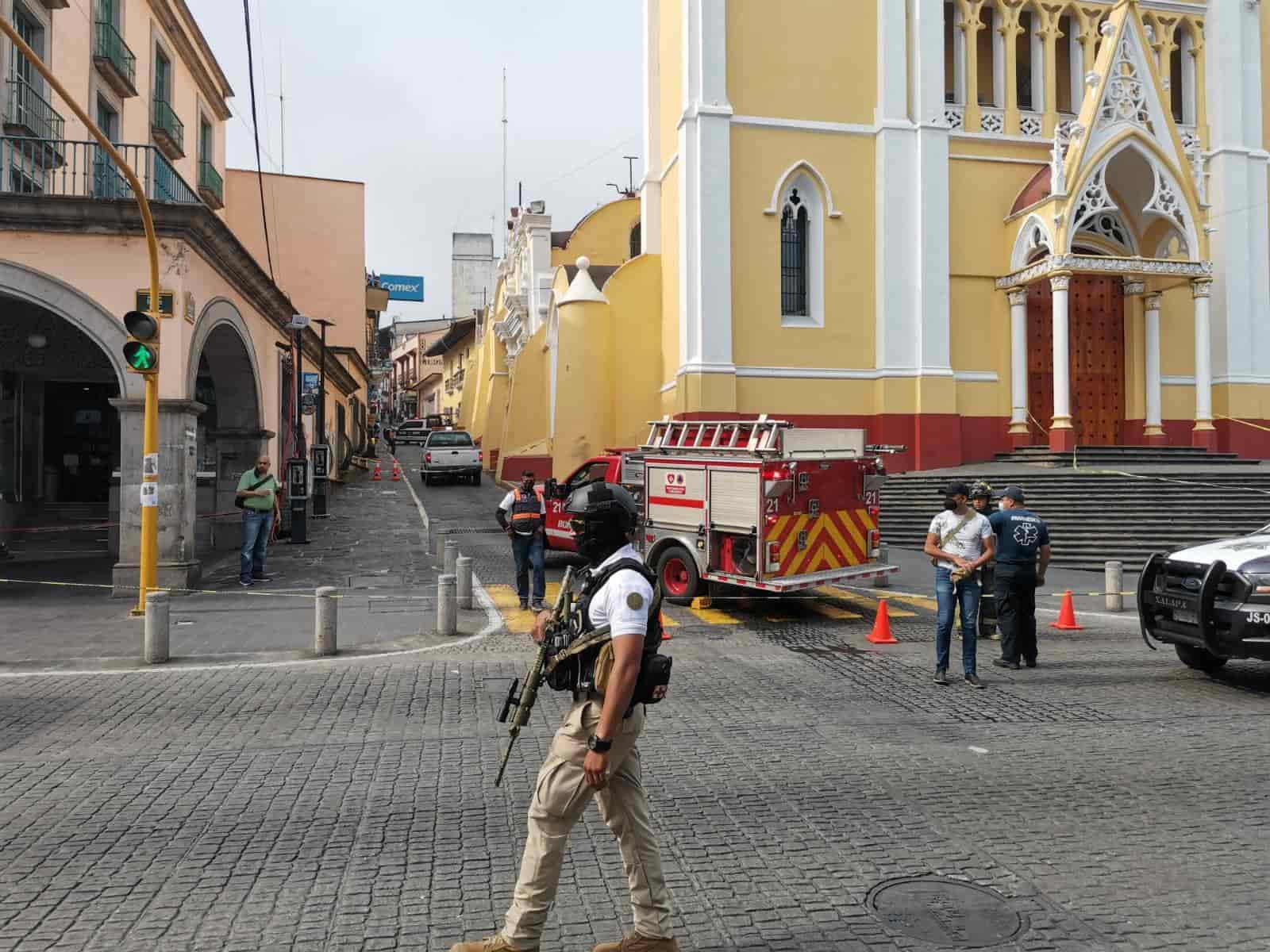 Intenso olor a gas en centro de Xalapa, no fue fuga, sino remanente de las  del