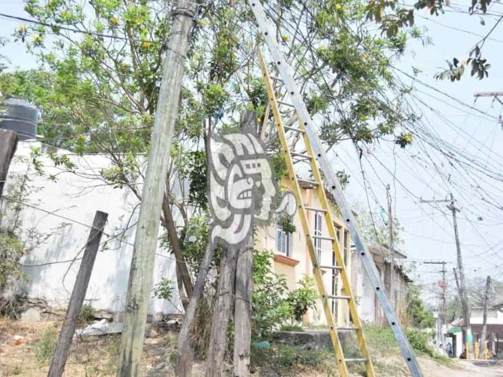 Hombre estuvo a punto de electrocutarse al poner “diablito” en vivienda de Veracruz