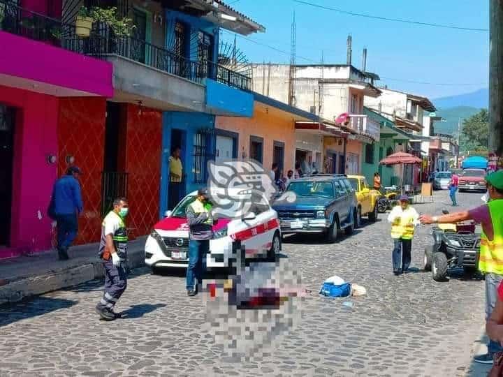 Muere mujer mayor arrollada por un autobús en Xico