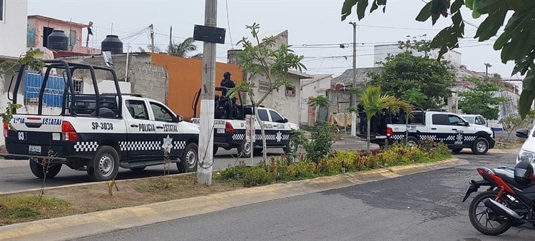 Fuerte operativo por balazos en fraccionamiento Costa Dorada de Veracruz
