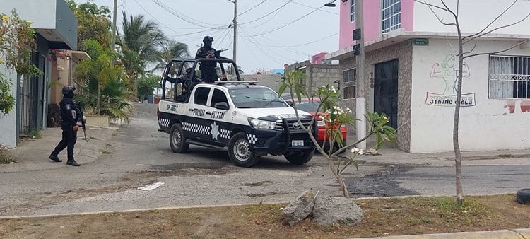 Fuerte operativo por balazos en fraccionamiento Costa Dorada de Veracruz