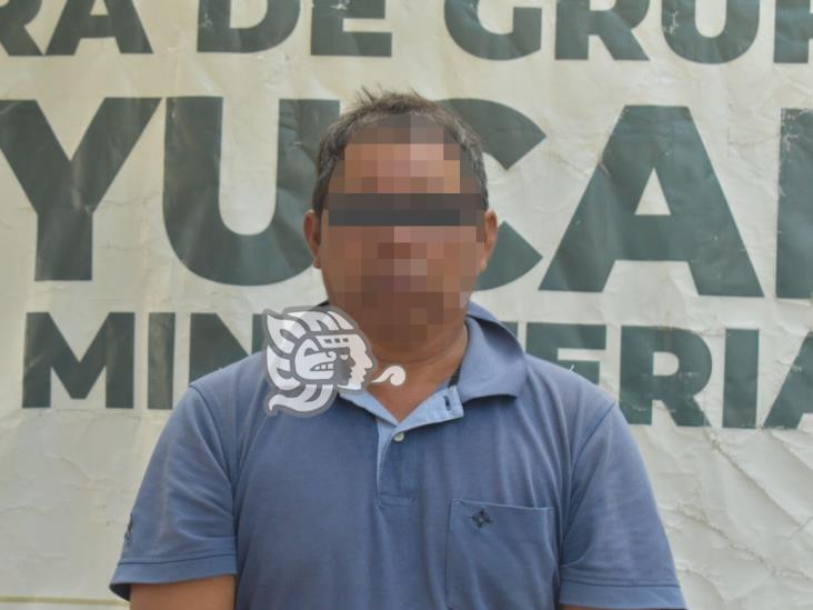 En Acayucan, captura PME a exmilitar por narcomenudeo