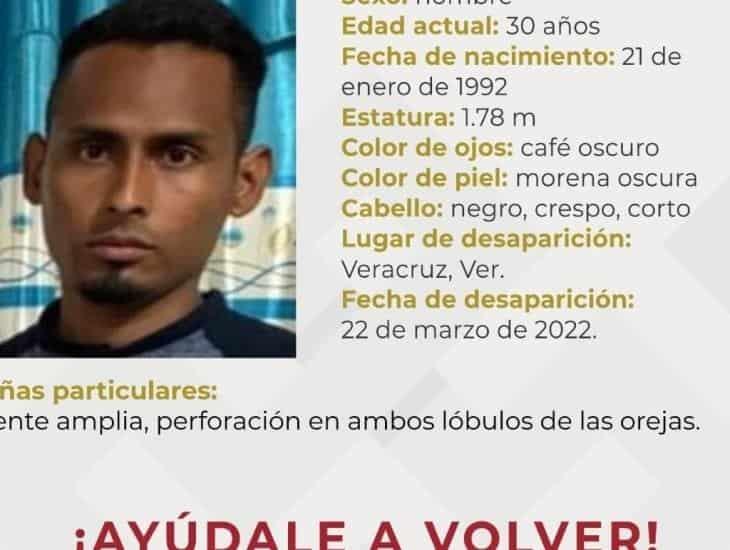 Reportan desaparición de un hombre en el Puerto de Veracruz