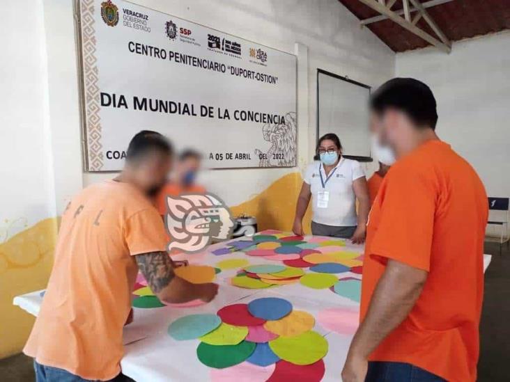 Desempeñan actividades en Ceresos de Veracruz en Día de la Conciencia