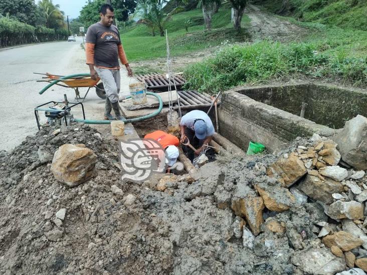 Ante temporada de estiaje piden en Villa Cuichapa cuidar el agua 