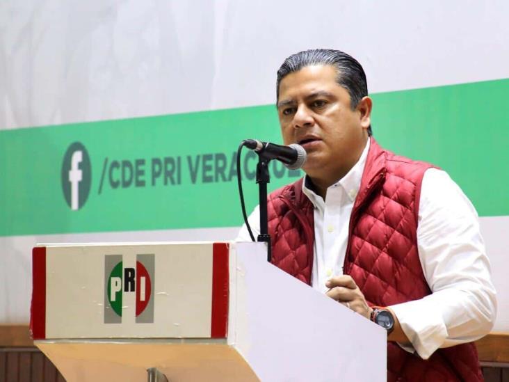 Marlon niega ser responsable de malos resultados del PRI en Veracruz; ofrece análisis