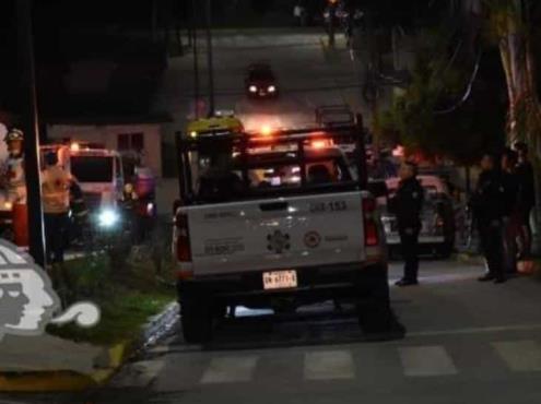 Reportan accidente sobre calle Calzada del Tecnológico, en Xalapa