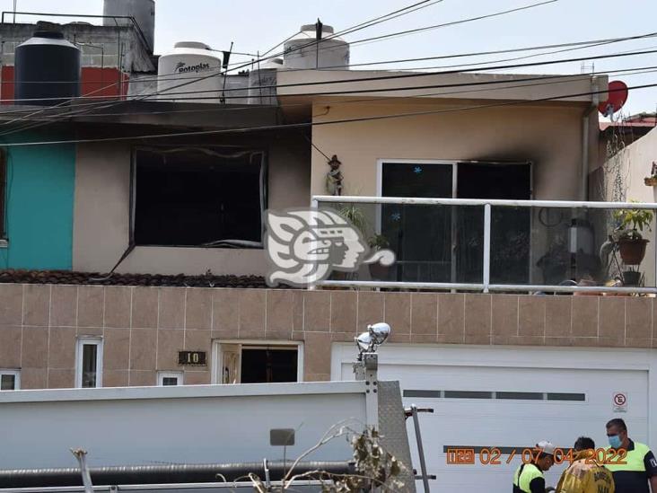 Se incendia otra vivienda en fraccionamiento de Xalapa