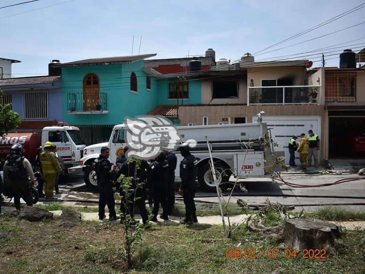 Se incendia otra vivienda en fraccionamiento de Xalapa