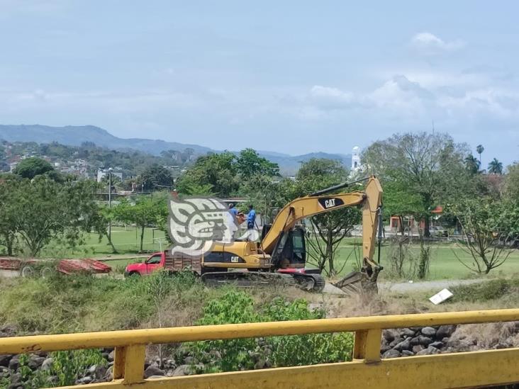 Se preparan pozas en río Misantla; bañistas podrán disfrutar de la Semana Santa