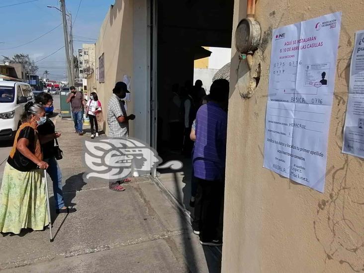 Adultos mayores, los más participativos en urnas de Coatzacoalcos
