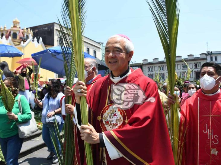 Con Domingo de Ramos, fieles xalapeños inician celebración de Semana Santa