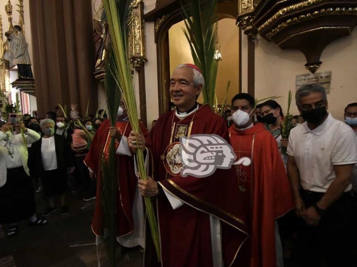 Con Domingo de Ramos, fieles xalapeños inician celebración de Semana Santa
