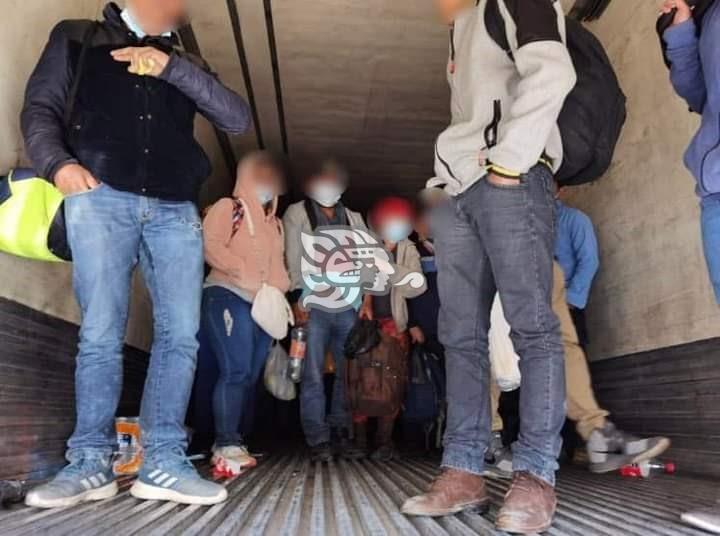 Casi 100 migrantes resguardados en el sur de Veracruz