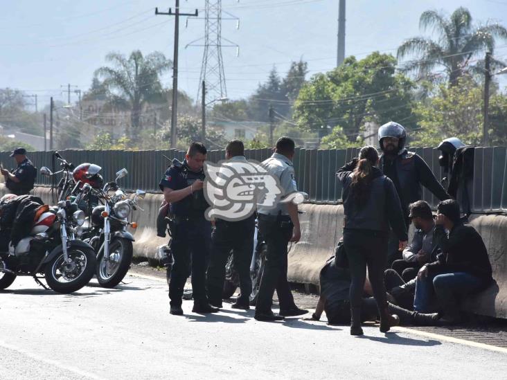 Hombre herido tras derrapar en su motocicleta en Nogales