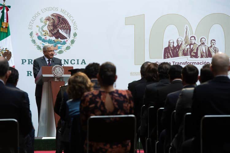 AMLO da informe por sus 100 días de trabajo en su cuarto año al frente de México