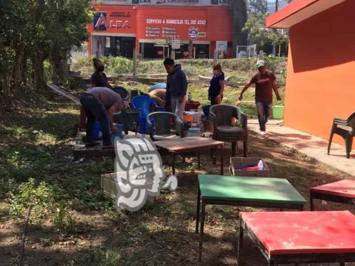 En zona de alto riesgo, alumnos en jardín de niños Totonacapan, en Coyutla