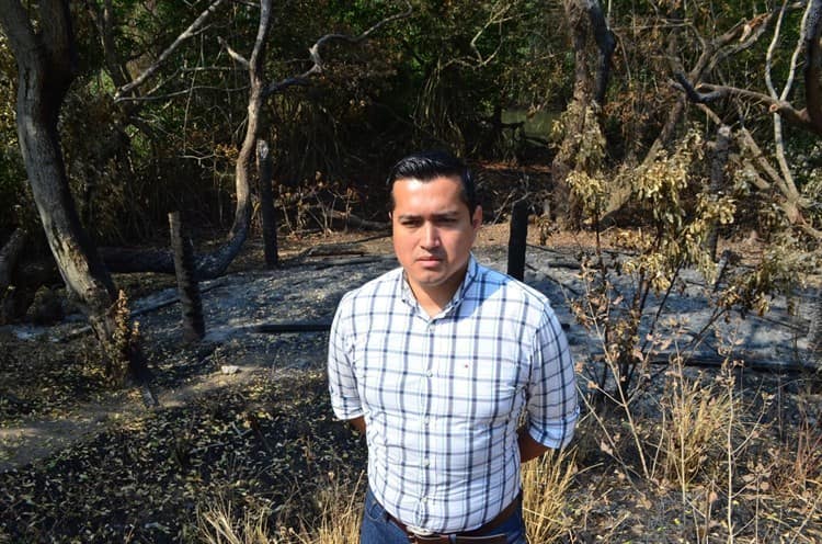Incendio arrasó con Eco-Aula, lugar de pláticas ecológicas en Veracruz