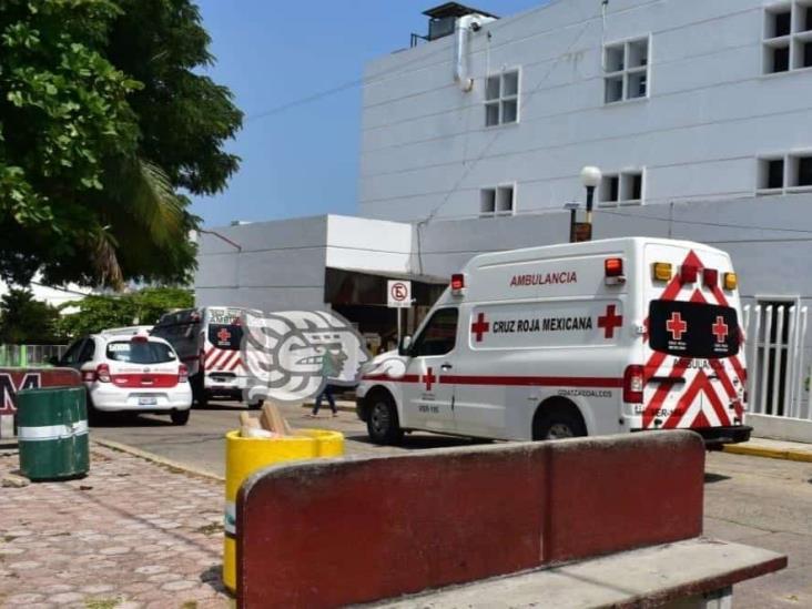 Hospitalizan a hombre de la tercera edad arrollado en Coatzacoalcos