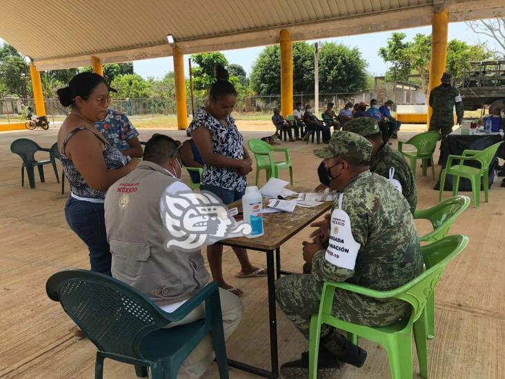 Ejército y Secretaría de Salud encabezan jornada extraordinaria de vacunación