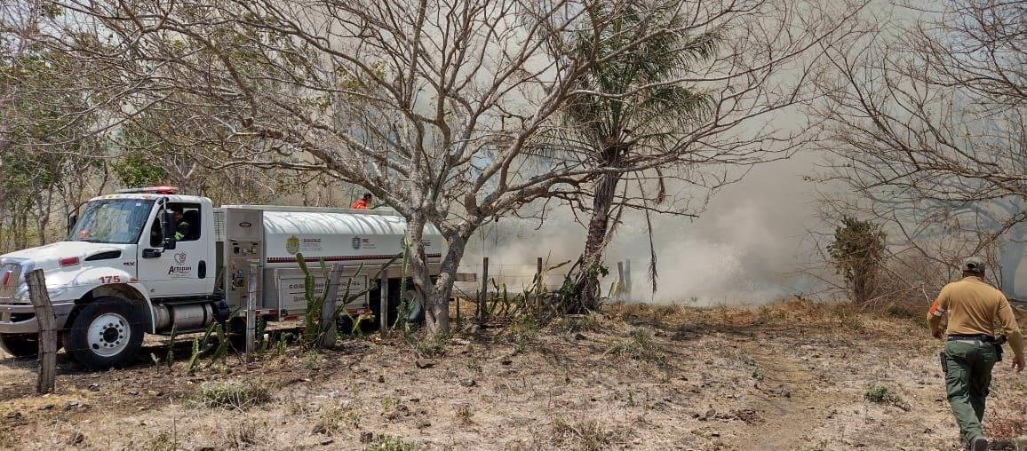 Región con sequía en Actopan sufre estragos en 2 mil hectáreas a causa de incendio