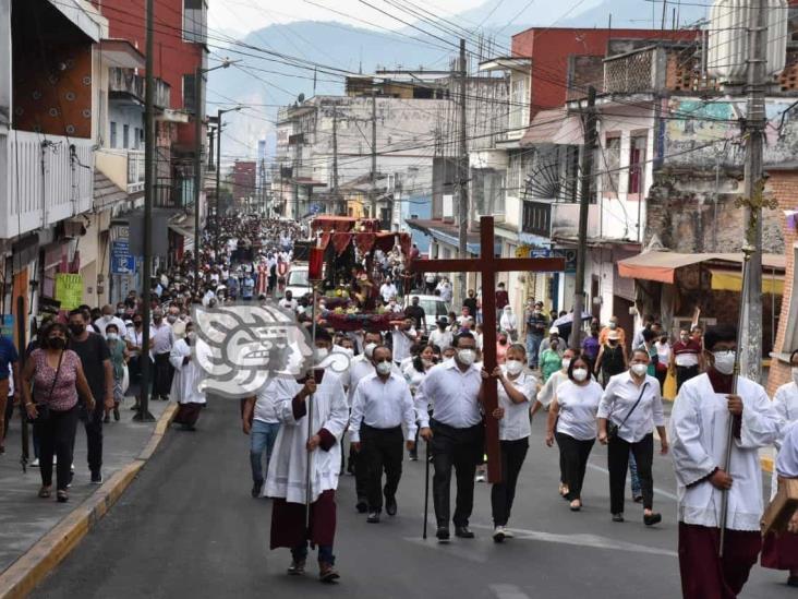 Tras dos años de pandemia, realizan viacrucis en Orizaba