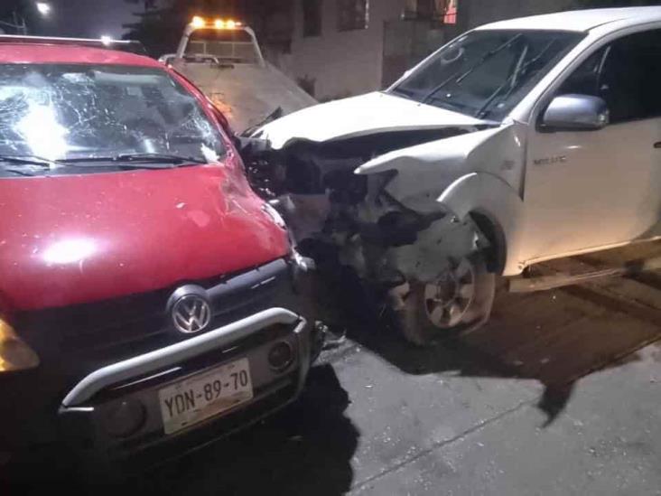 Cinco lesionados deja accidente  vial en Coatzacoalcos