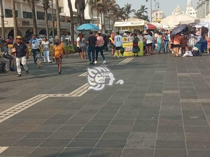 Sábado de Gloria para Veracruz: turistas abarrotan el Malecón