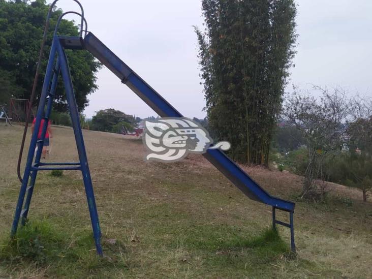 Parque La Loma en Xalapa, de ser disputado por autoridades a estar olvidado