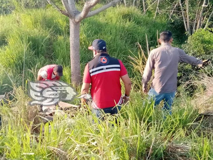 Volcadura en la curva de ‘El Camarón’ deja un herido