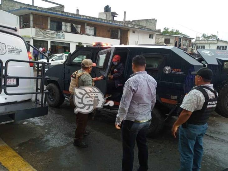 Convoy de patrullas en Xalapa trasladó a detenidos de Medellín de Bravo a Pacho Viejo