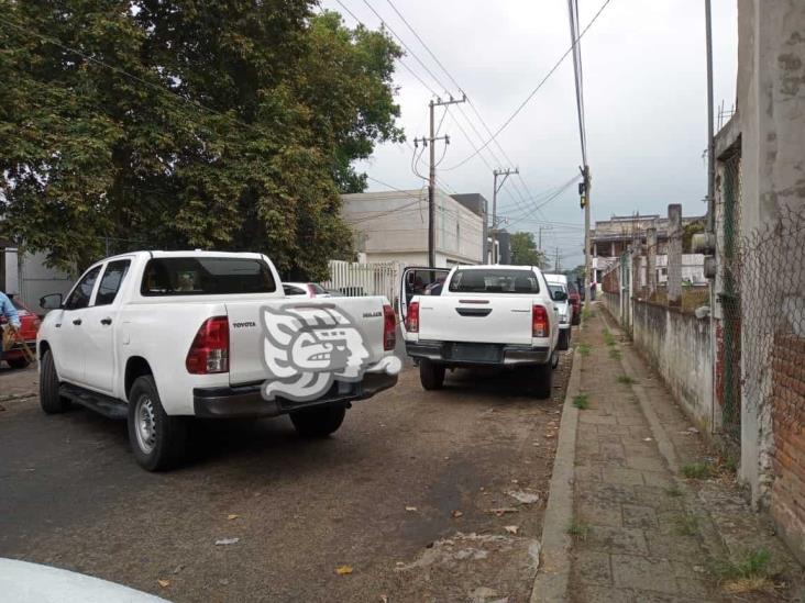 Convoy de patrullas en Xalapa trasladó a detenidos de Medellín de Bravo a Pacho Viejo